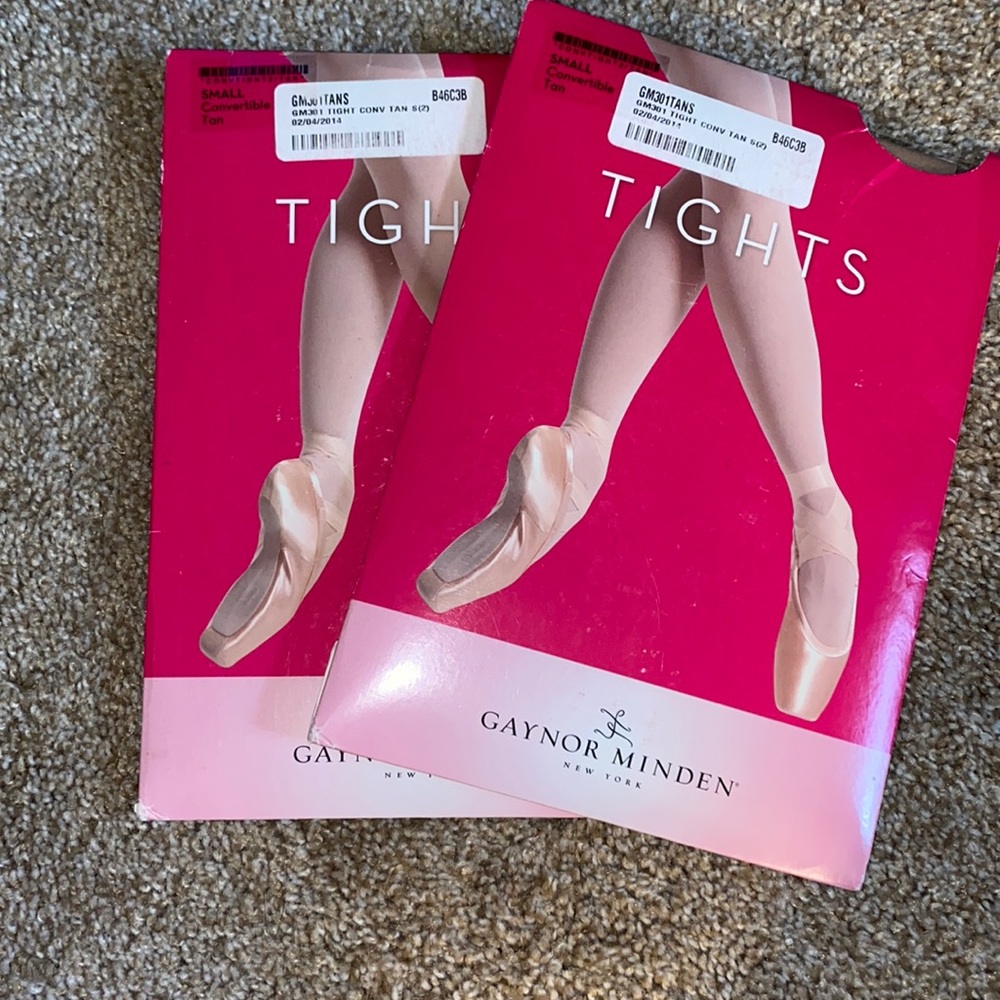 NWT Gaynor Minden Nude convertible tights